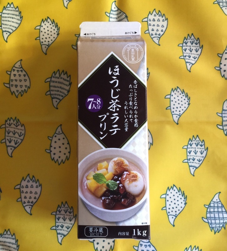業務スーパー ほうじ茶ラテプリン 1kg 豊田乳業 業務スーパーの商品をレポートするブログ