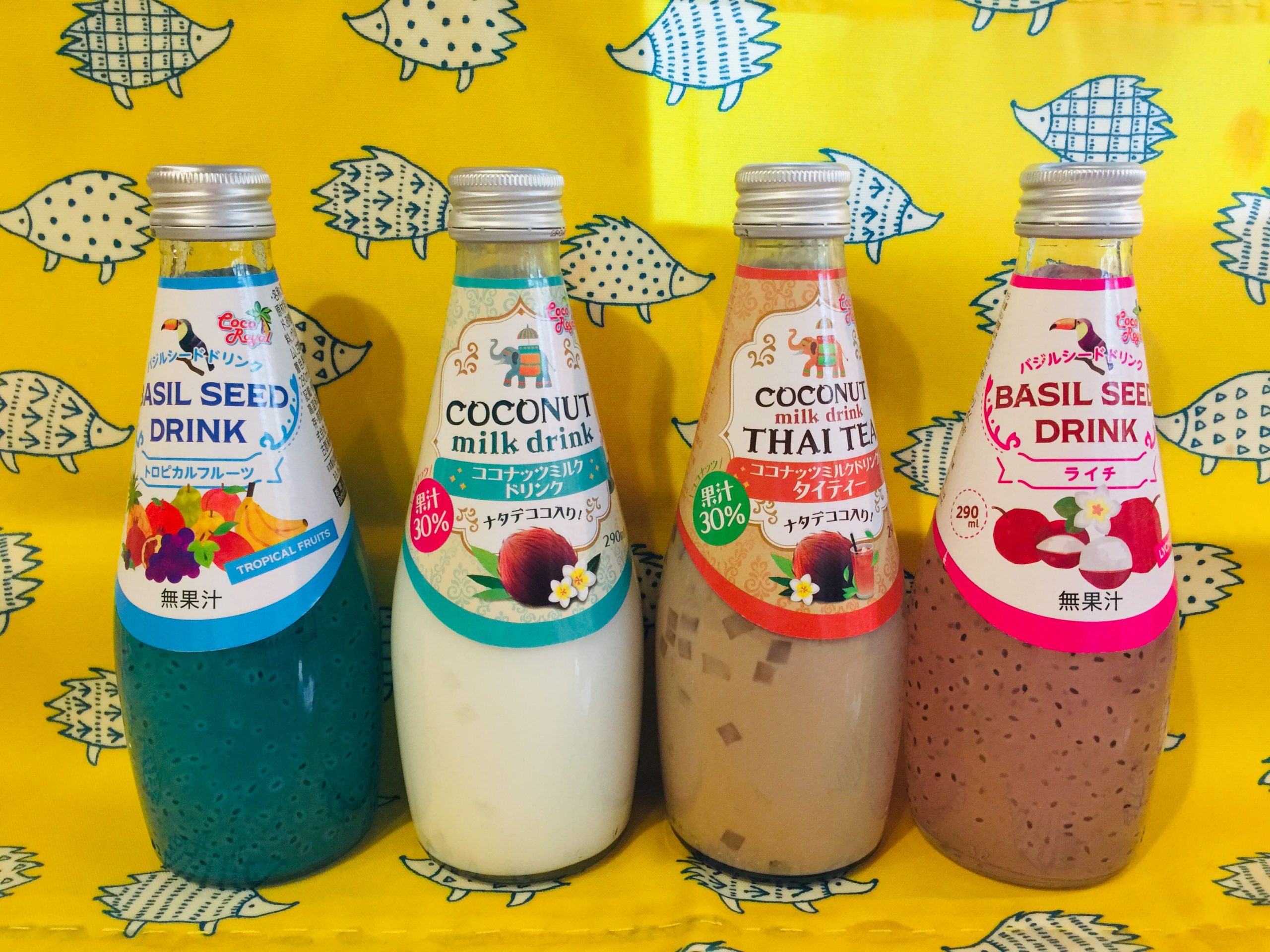 ココナッツタイティー ココナッツミルク トロピカルフルーツ ライチのドリンク タイ産 業務スーパーの商品をレポートするブログ